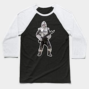 Vintage Chrome Centurion, White Border Baseball T-Shirt